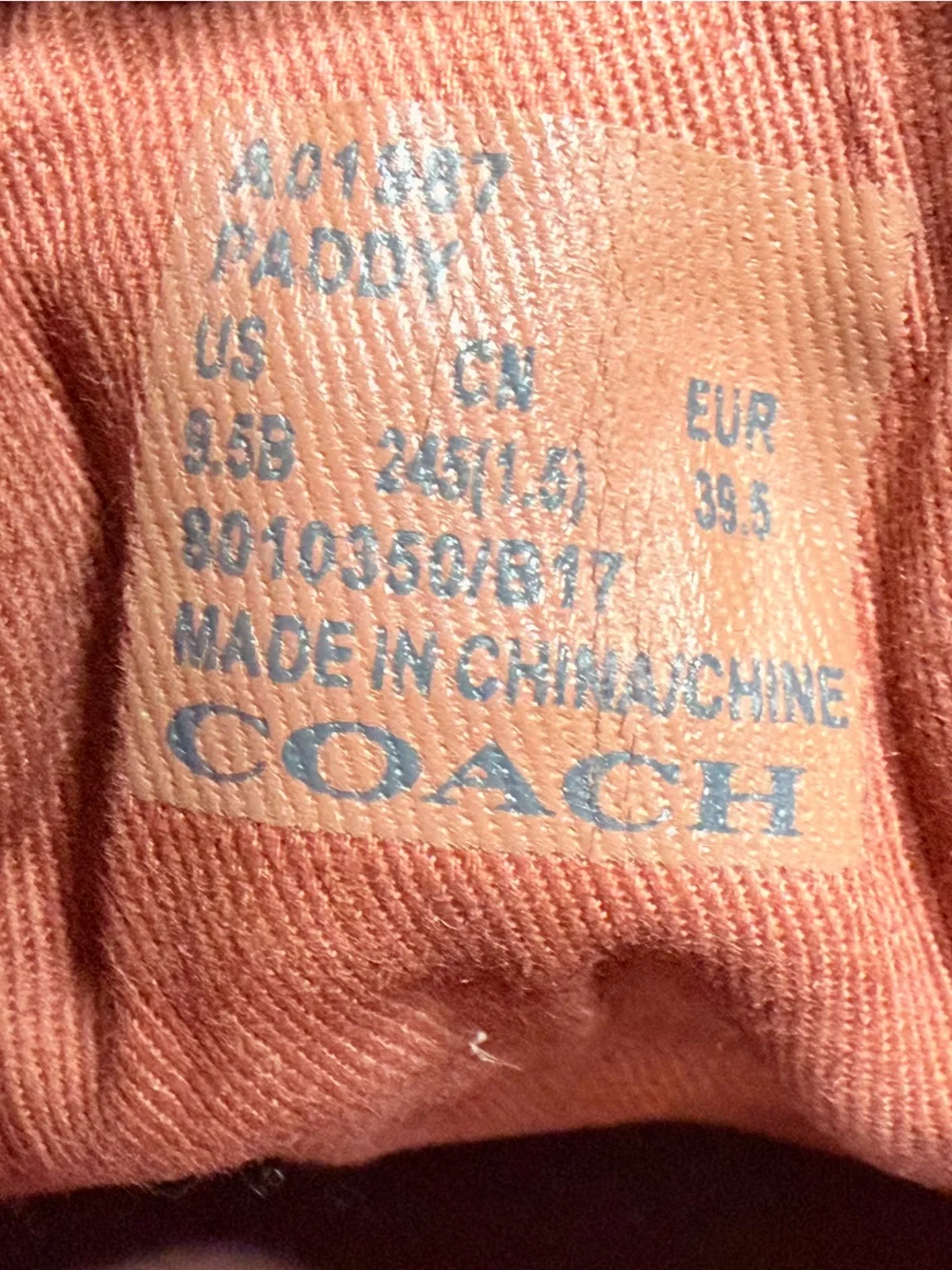 Coach Paddy Chalk Multi Suede Leather Sneakers Women’s 9.5